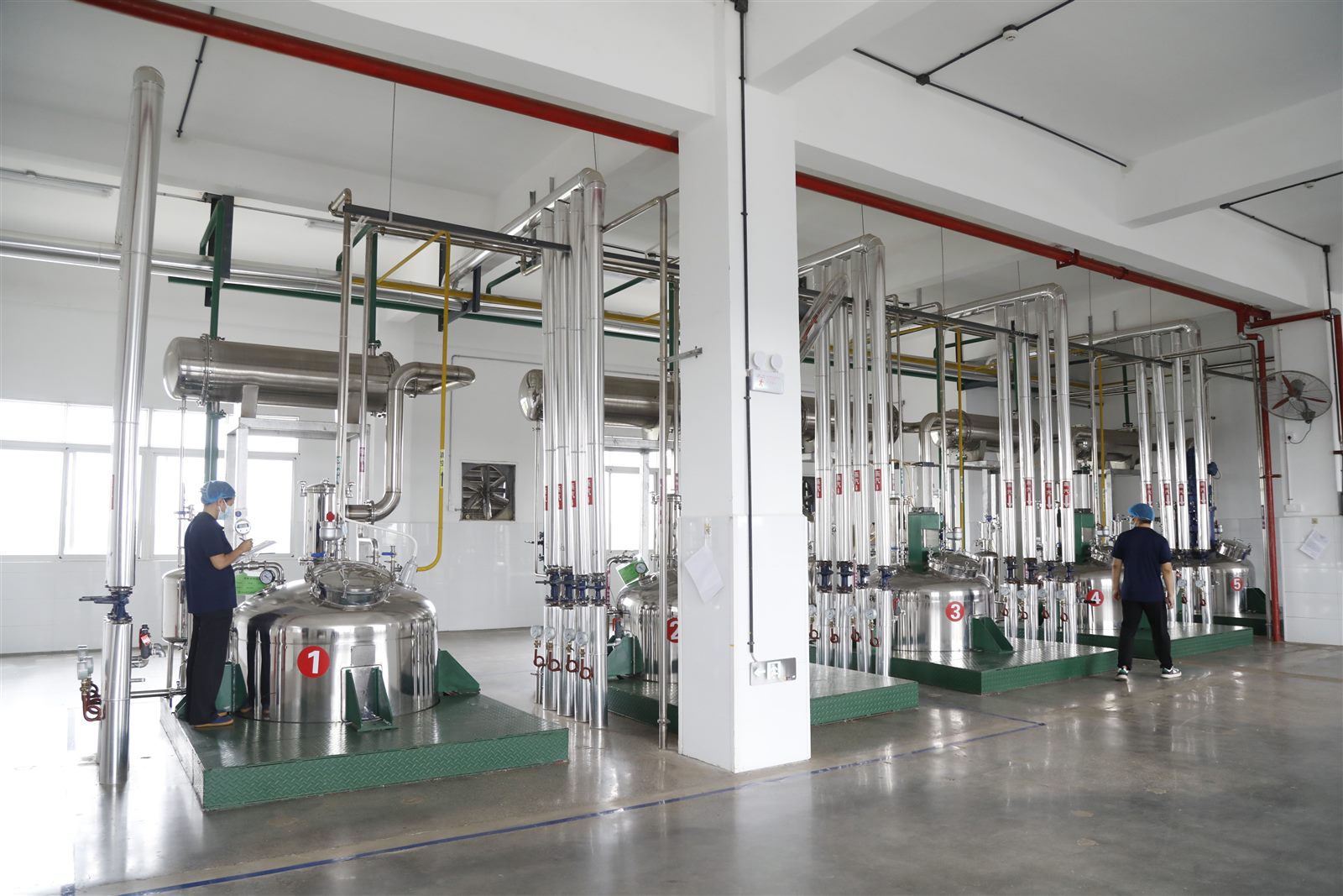 Ingredient extraction and concentration facility